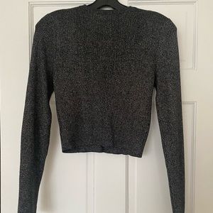 ALC sparkle crop top